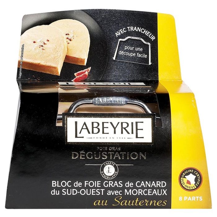 Bloc de foie gras de canard ou d'oie