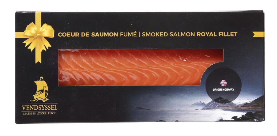 Coeur de saumon fumé