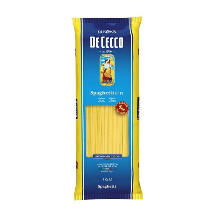 Spaghetti, Penne Rigate, Fusilli ou Farafalle