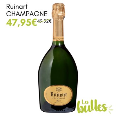 Bulles ruinart champagne